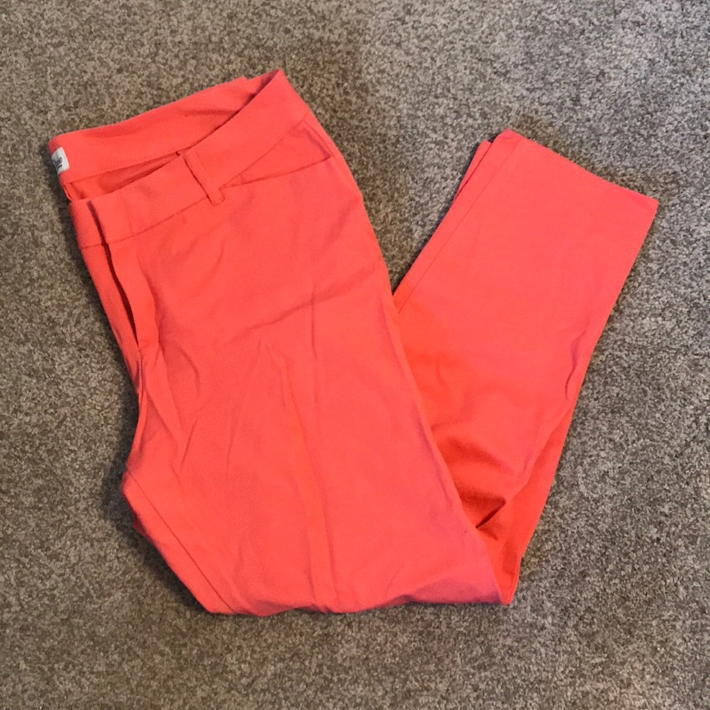 NWOT Coral Old Navy Pixie Pants